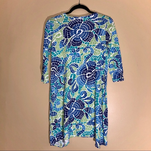 🌊Caribbean Joe Crew Neck Sharkbite Dress - Picture 3 of 4